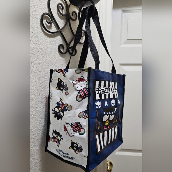 Sanrio Hello Kitty & Badtz Maru Reuseable Shopping Tote Bag EUC - Picture 5 of 12